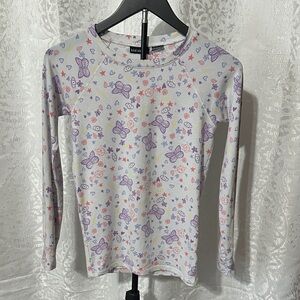 Kidtopia Multicolor Doodle Print Shirt, Sz Large